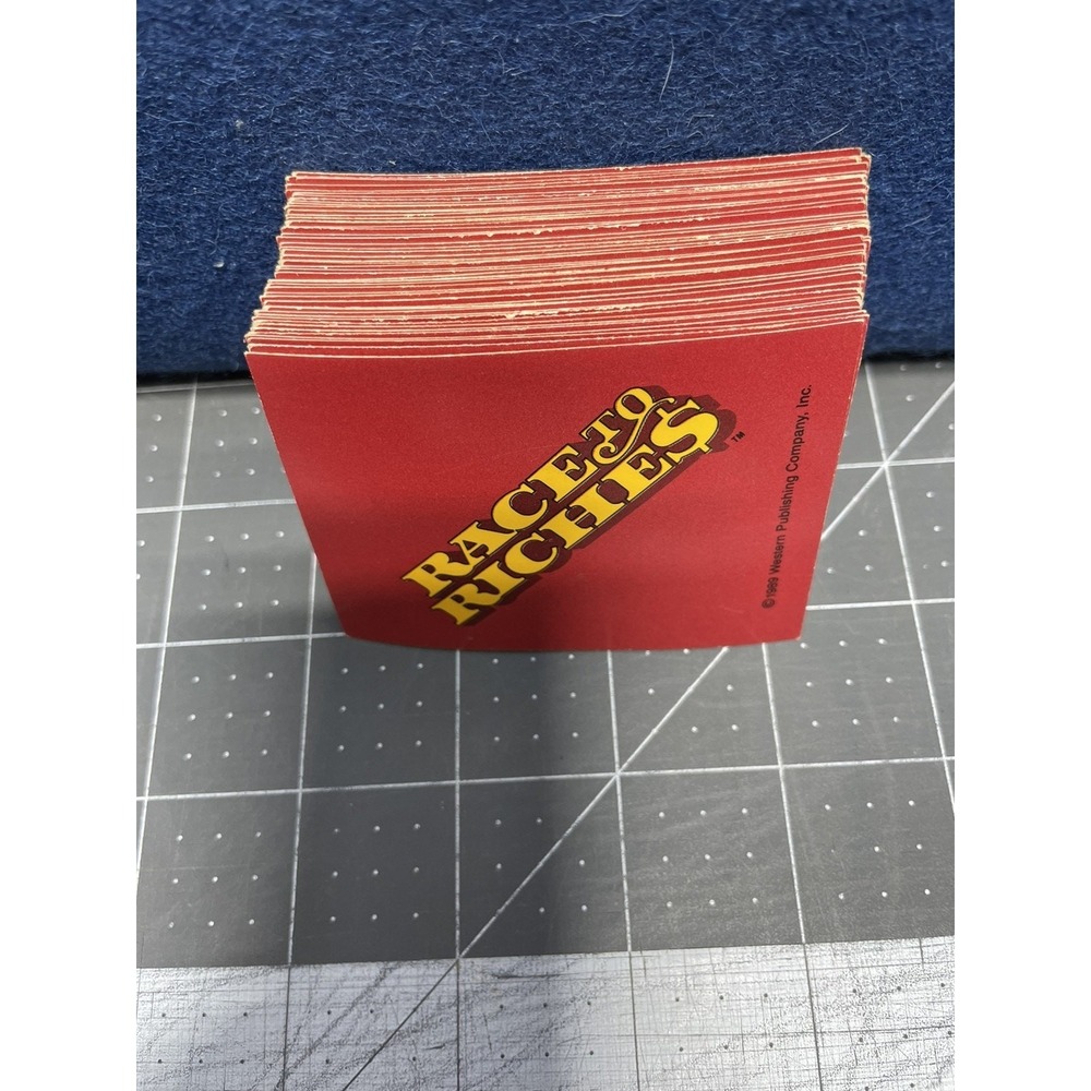 Race to Riches Wheeling Dealing Board Game Of‎ Fast Fortune 54 Cards Replacement